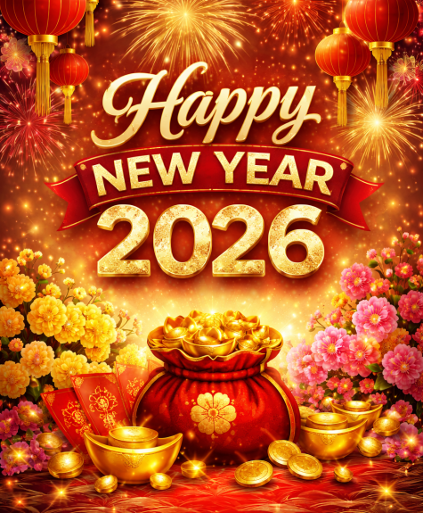 🎉 THÔNG BÁO NGHỈ TẾT NGUYÊN ĐÁN 2026 🎉